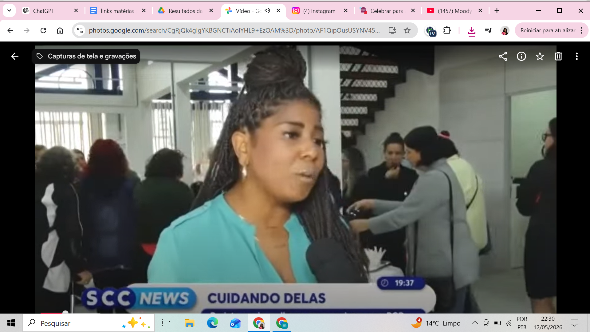 Cobertura do SCC News — Cuidando Delas